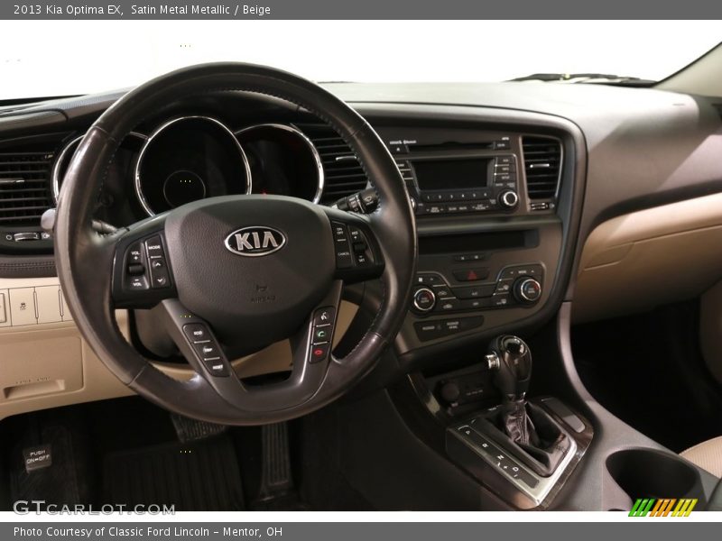 Satin Metal Metallic / Beige 2013 Kia Optima EX