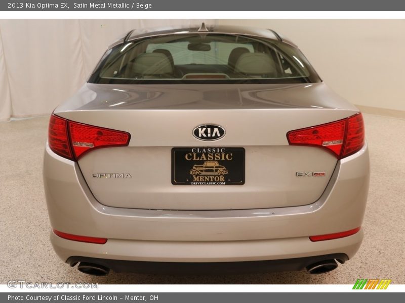 Satin Metal Metallic / Beige 2013 Kia Optima EX