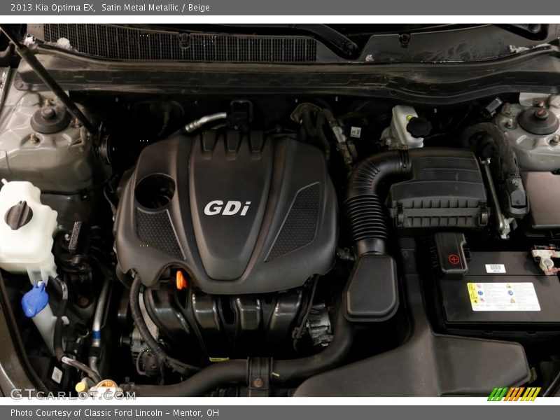 Satin Metal Metallic / Beige 2013 Kia Optima EX