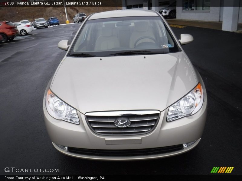Laguna Sand / Beige 2009 Hyundai Elantra GLS Sedan