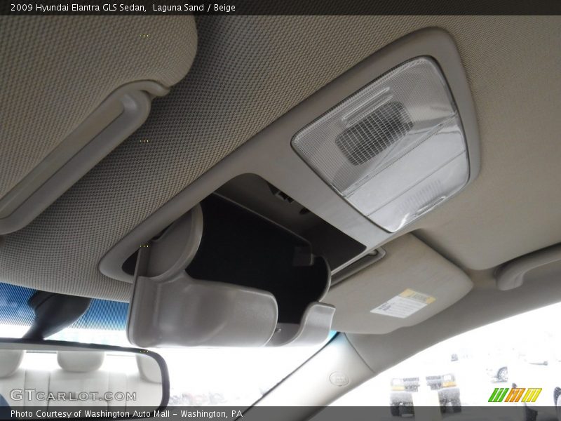 Laguna Sand / Beige 2009 Hyundai Elantra GLS Sedan