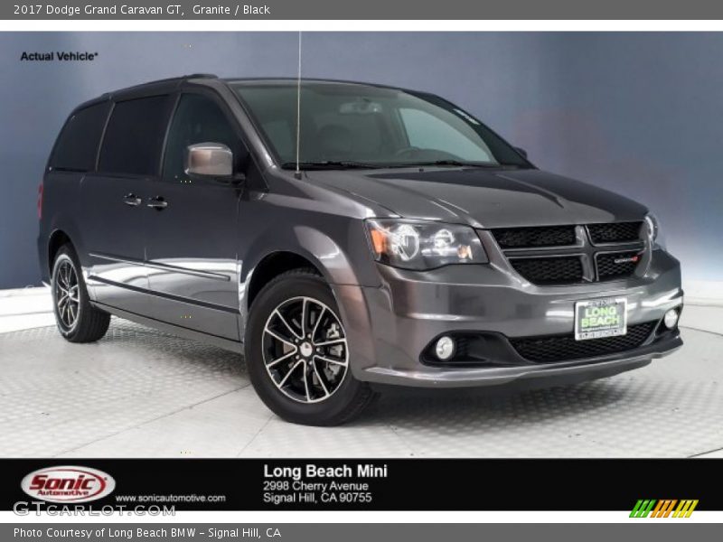 Granite / Black 2017 Dodge Grand Caravan GT