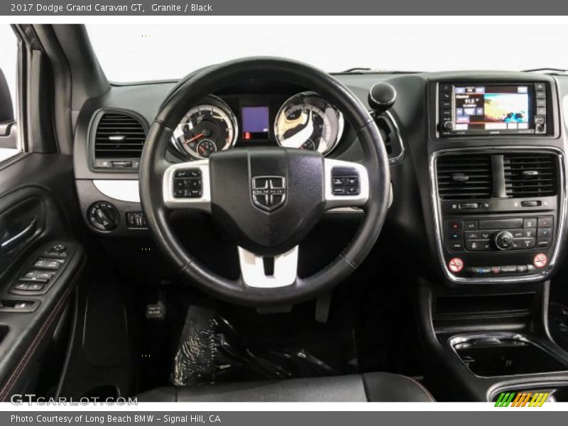 Granite / Black 2017 Dodge Grand Caravan GT