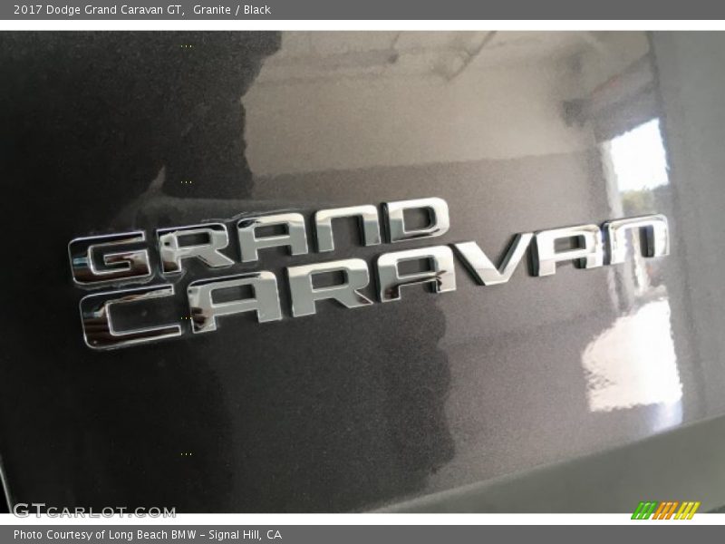 Granite / Black 2017 Dodge Grand Caravan GT