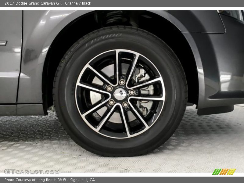 Granite / Black 2017 Dodge Grand Caravan GT