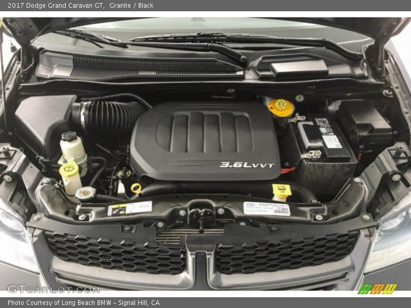 Granite / Black 2017 Dodge Grand Caravan GT