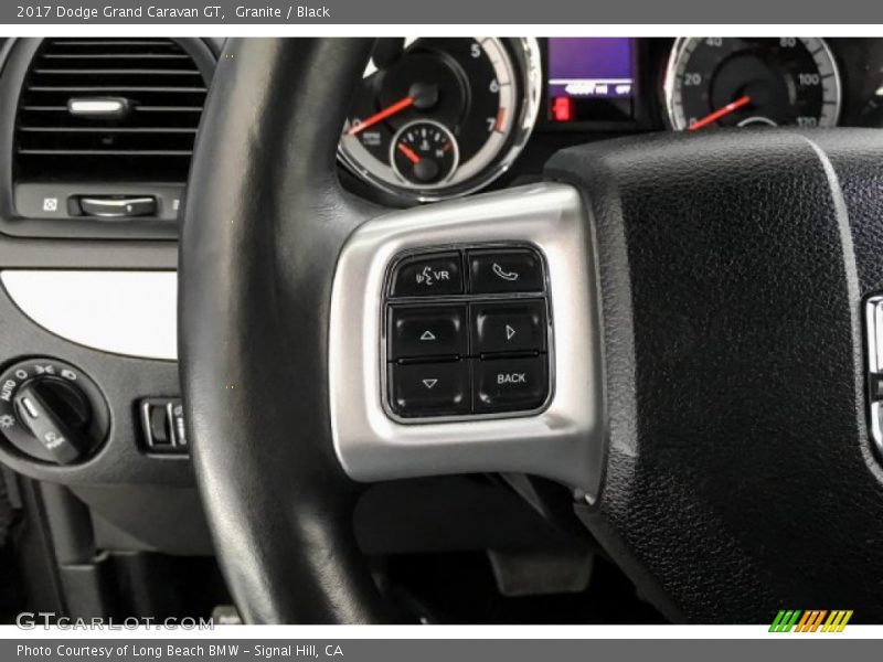 Granite / Black 2017 Dodge Grand Caravan GT