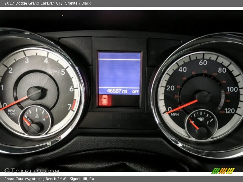 Granite / Black 2017 Dodge Grand Caravan GT