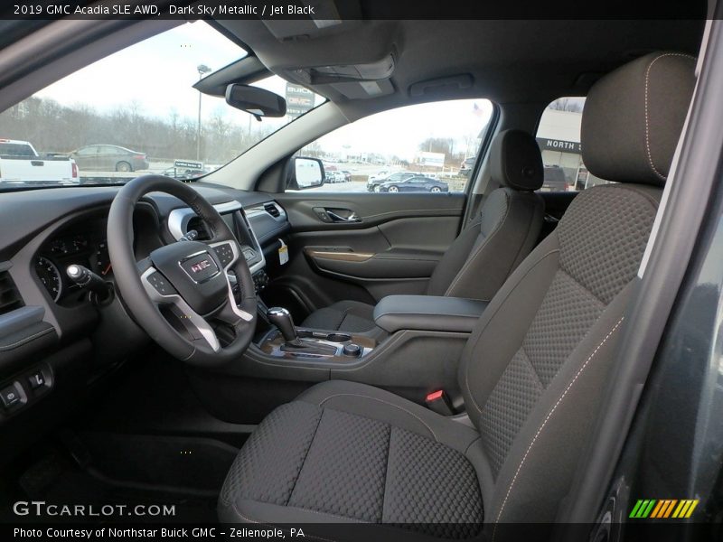 Dark Sky Metallic / Jet Black 2019 GMC Acadia SLE AWD