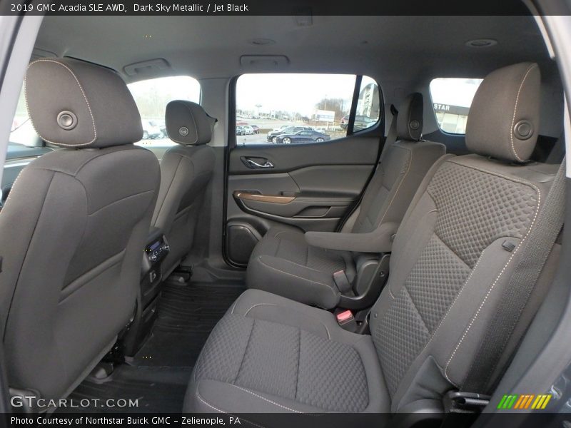 Rear Seat of 2019 Acadia SLE AWD