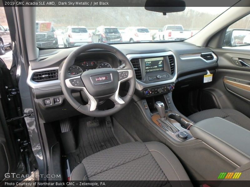  2019 Acadia SLE AWD Jet Black Interior