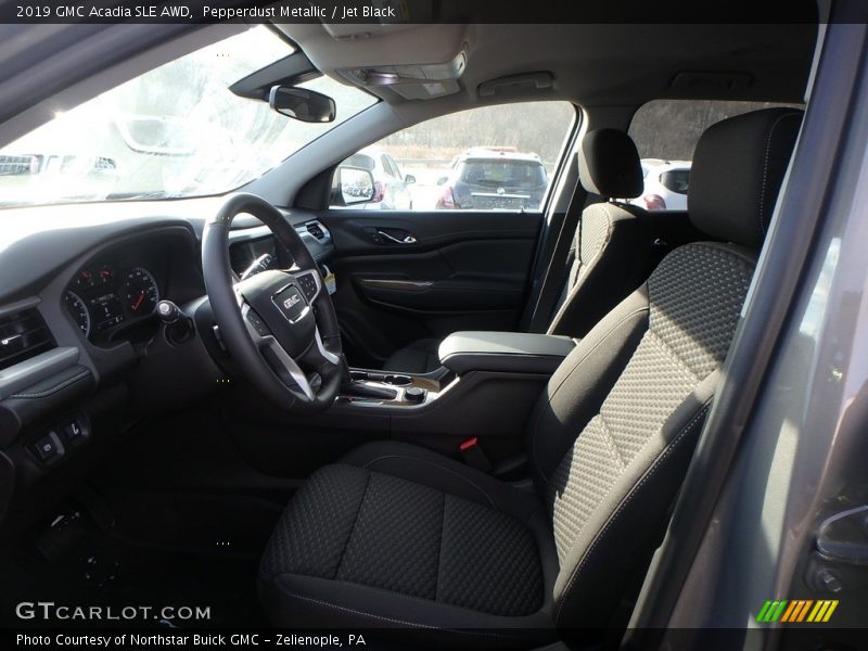 Pepperdust Metallic / Jet Black 2019 GMC Acadia SLE AWD
