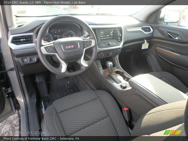 Pepperdust Metallic / Jet Black 2019 GMC Acadia SLE AWD