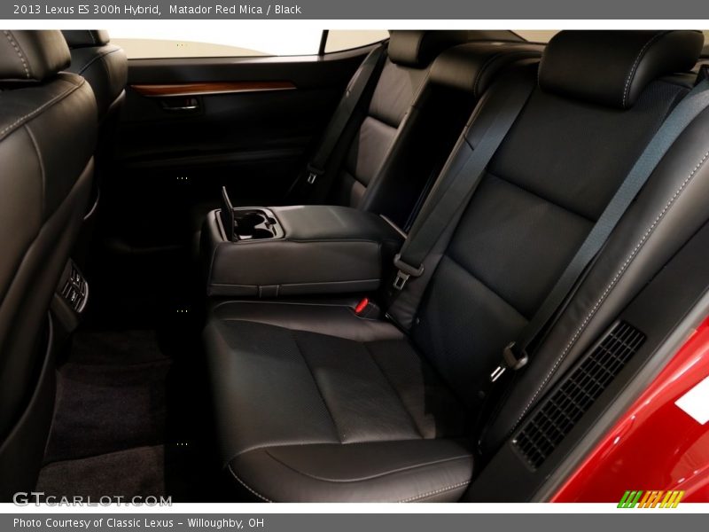 Matador Red Mica / Black 2013 Lexus ES 300h Hybrid