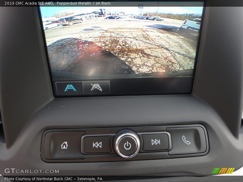 Pepperdust Metallic / Jet Black 2019 GMC Acadia SLE AWD