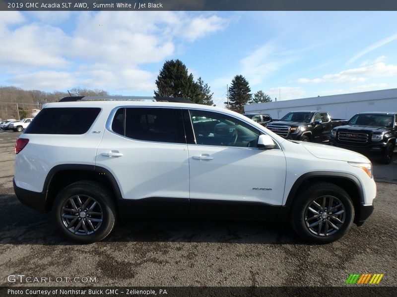 Summit White / Jet Black 2019 GMC Acadia SLT AWD