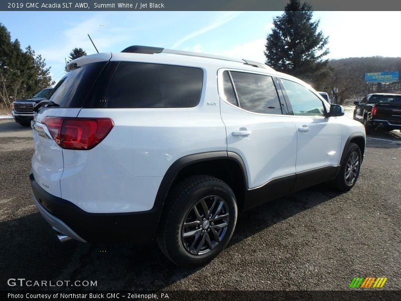 Summit White / Jet Black 2019 GMC Acadia SLT AWD