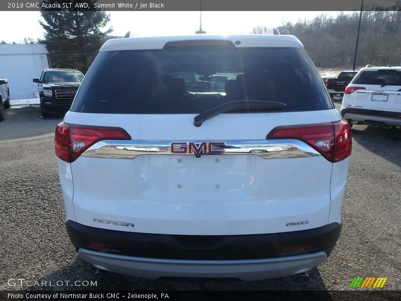 Summit White / Jet Black 2019 GMC Acadia SLT AWD