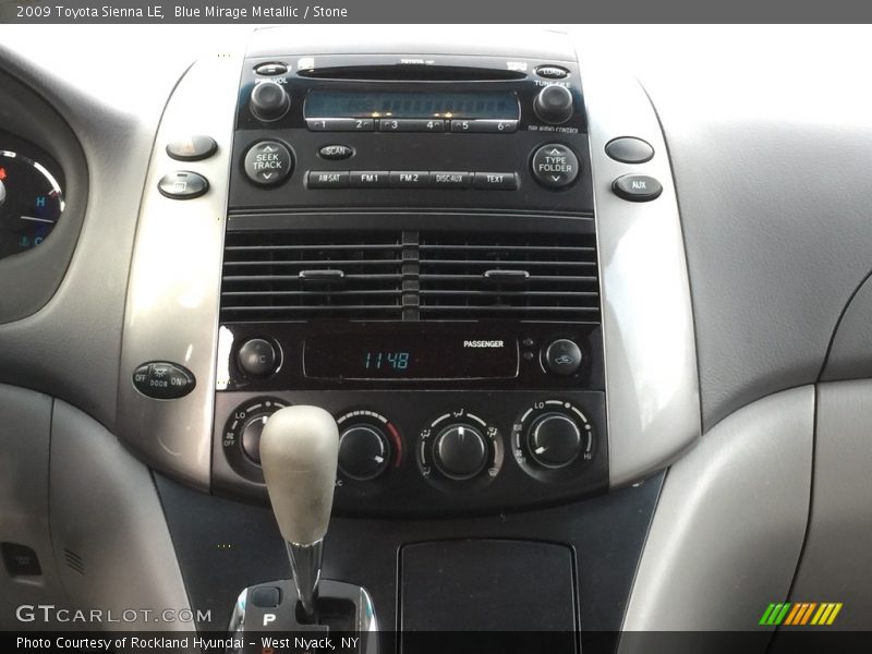 Blue Mirage Metallic / Stone 2009 Toyota Sienna LE
