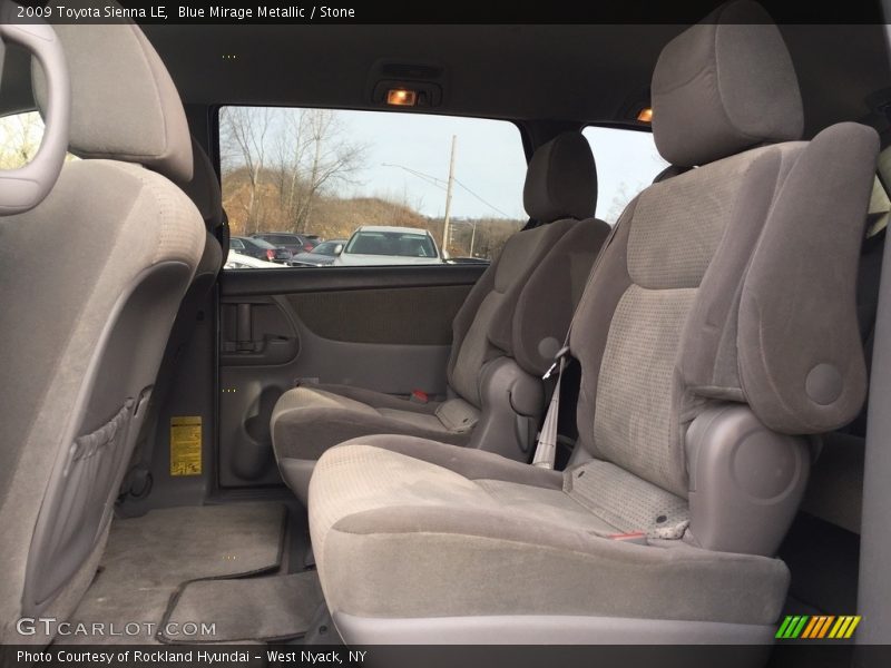 Blue Mirage Metallic / Stone 2009 Toyota Sienna LE