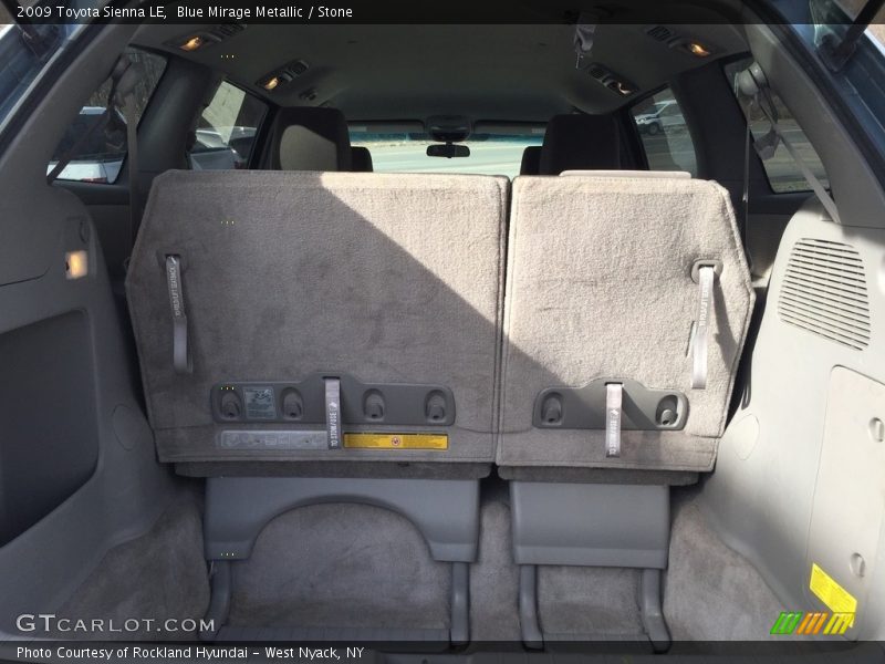 Blue Mirage Metallic / Stone 2009 Toyota Sienna LE