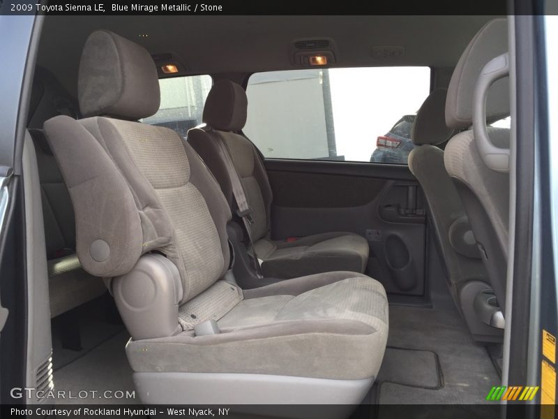 Blue Mirage Metallic / Stone 2009 Toyota Sienna LE