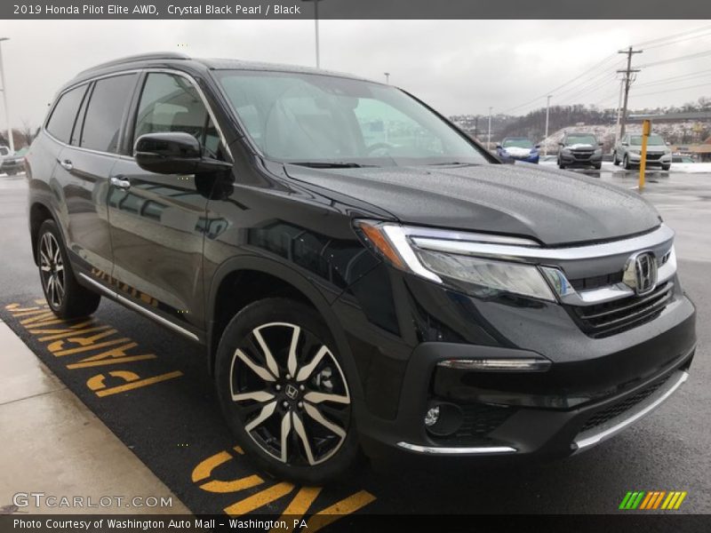  2019 Pilot Elite AWD Crystal Black Pearl