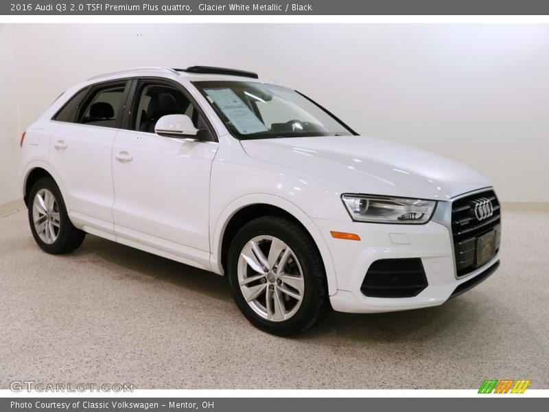 Glacier White Metallic / Black 2016 Audi Q3 2.0 TSFI Premium Plus quattro