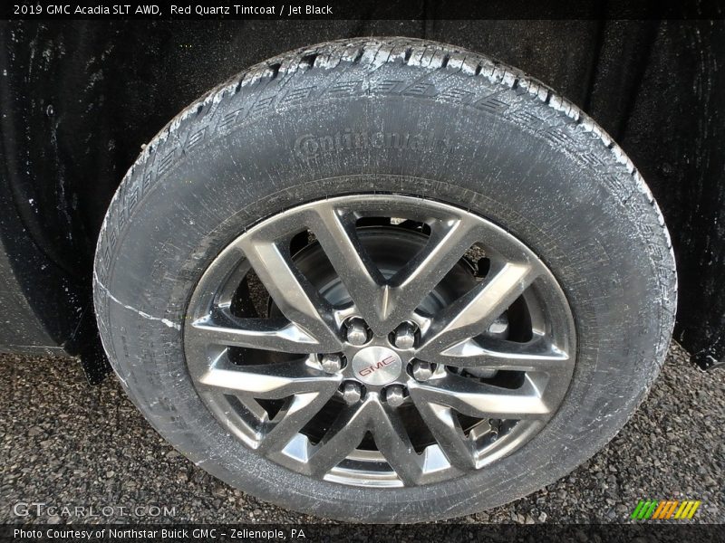 Red Quartz Tintcoat / Jet Black 2019 GMC Acadia SLT AWD