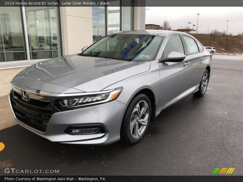 Lunar Silver Metallic / Black 2019 Honda Accord EX Sedan