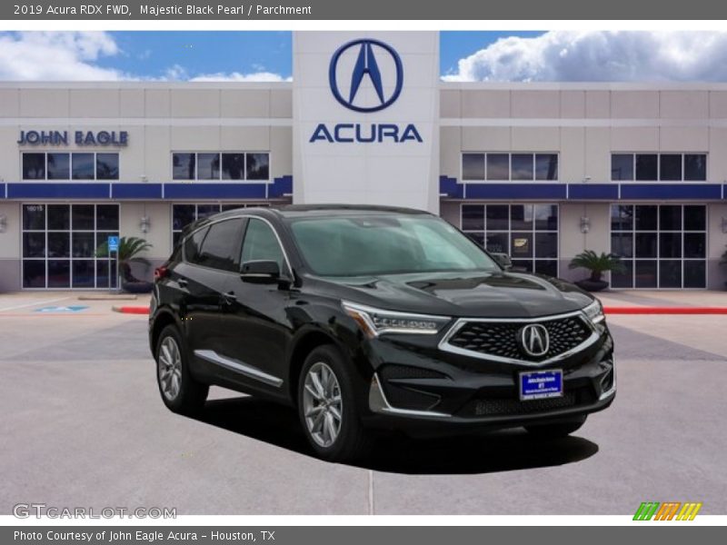 Majestic Black Pearl / Parchment 2019 Acura RDX FWD