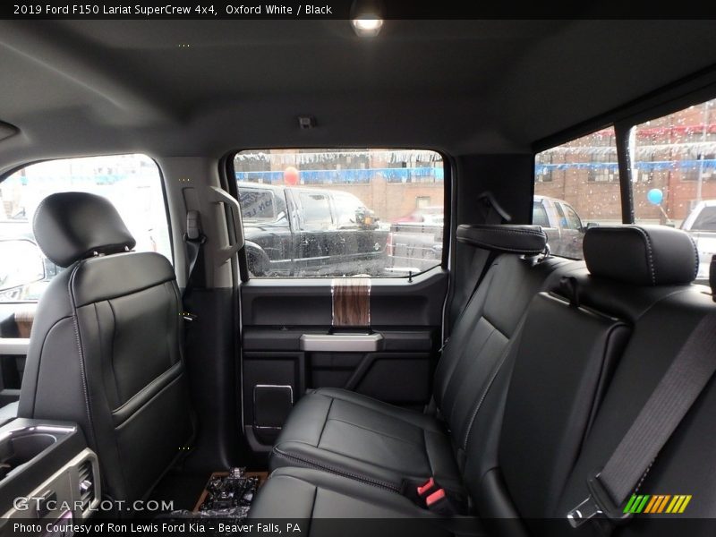 Rear Seat of 2019 F150 Lariat SuperCrew 4x4