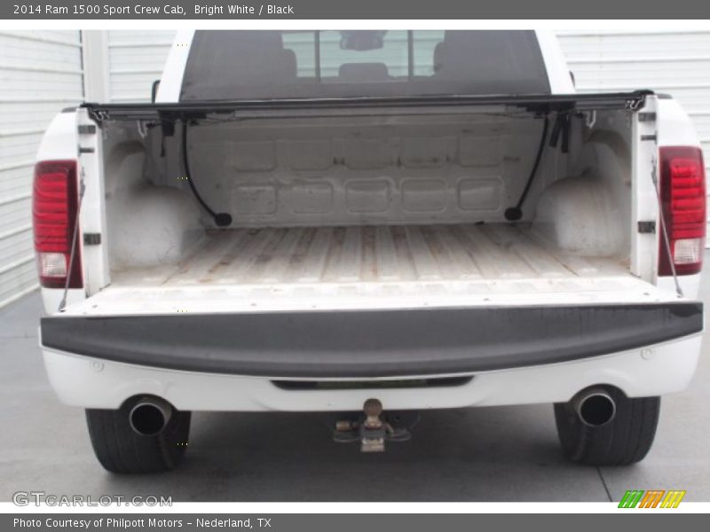 Bright White / Black 2014 Ram 1500 Sport Crew Cab