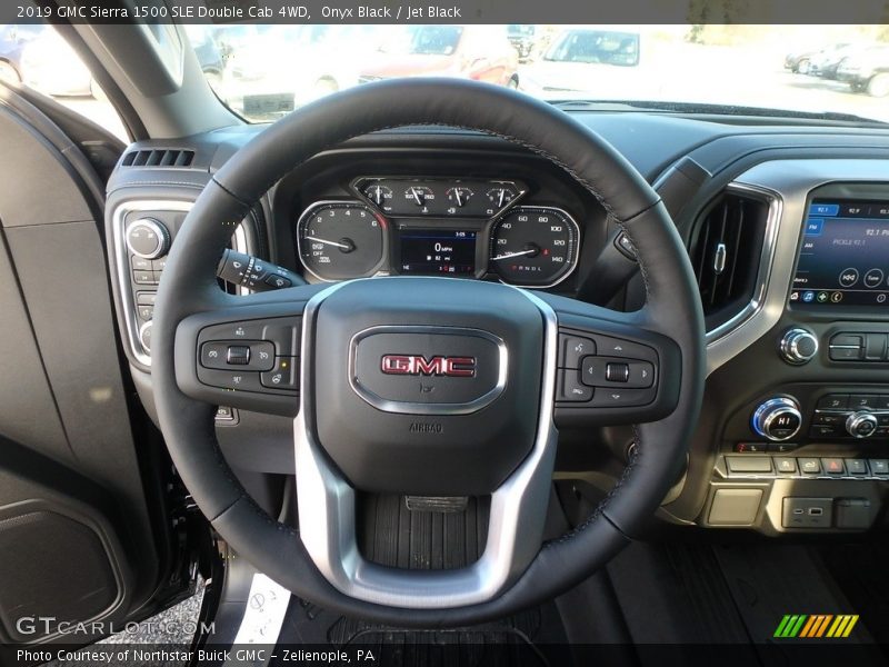  2019 Sierra 1500 SLE Double Cab 4WD Steering Wheel
