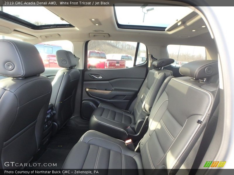 White Frost Tricoat / Jet Black 2019 GMC Acadia Denali AWD