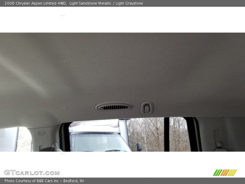 Light Sandstone Metallic / Light Graystone 2008 Chrysler Aspen Limited 4WD