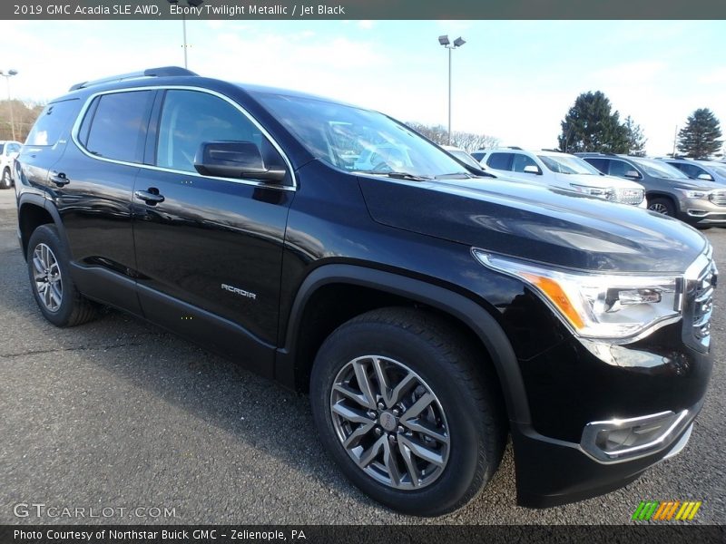 Ebony Twilight Metallic / Jet Black 2019 GMC Acadia SLE AWD