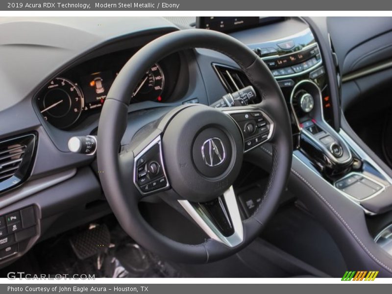 Modern Steel Metallic / Ebony 2019 Acura RDX Technology
