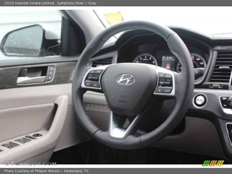 Symphony Silver / Gray 2019 Hyundai Sonata Limited