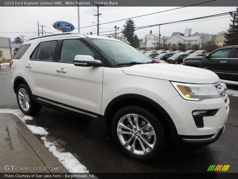 Front 3/4 View of 2019 Explorer Limited 4WD