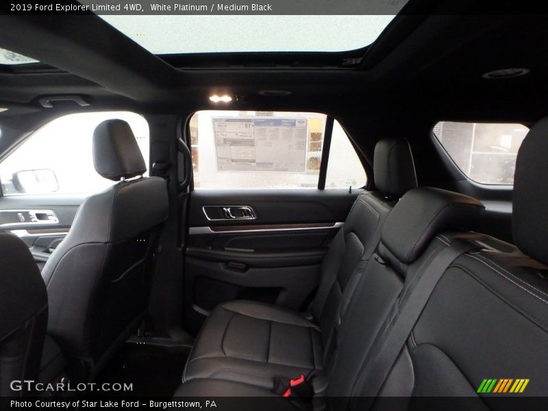Rear Seat of 2019 Explorer Limited 4WD
