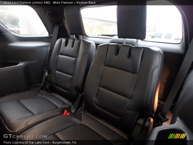 White Platinum / Medium Black 2019 Ford Explorer Limited 4WD