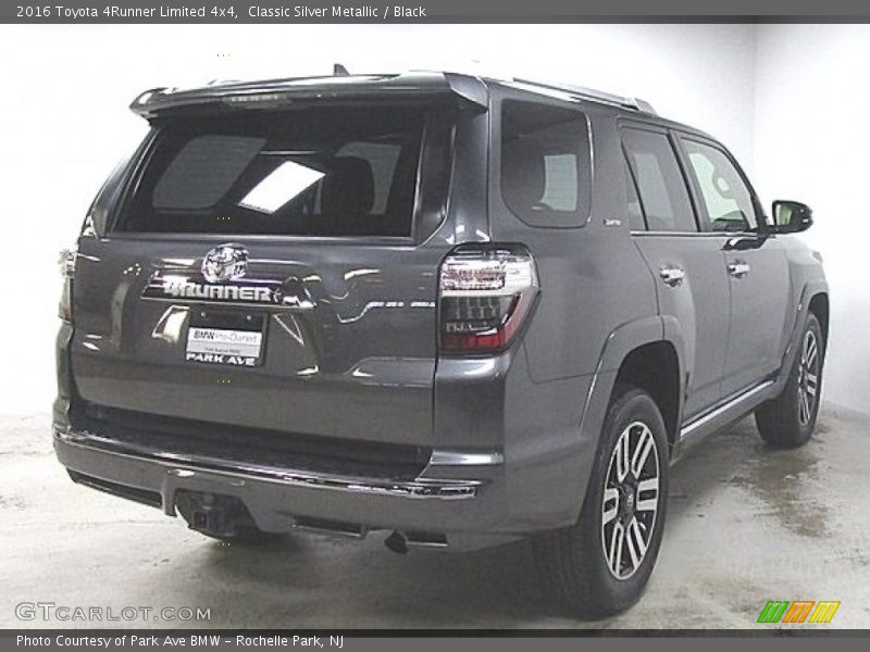 Classic Silver Metallic / Black 2016 Toyota 4Runner Limited 4x4