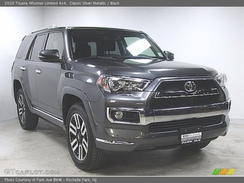 Classic Silver Metallic / Black 2016 Toyota 4Runner Limited 4x4