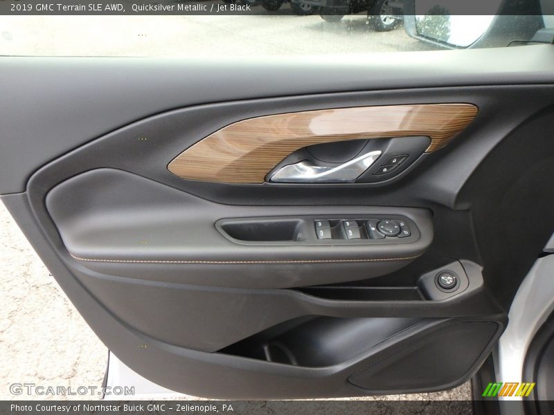 Quicksilver Metallic / Jet Black 2019 GMC Terrain SLE AWD