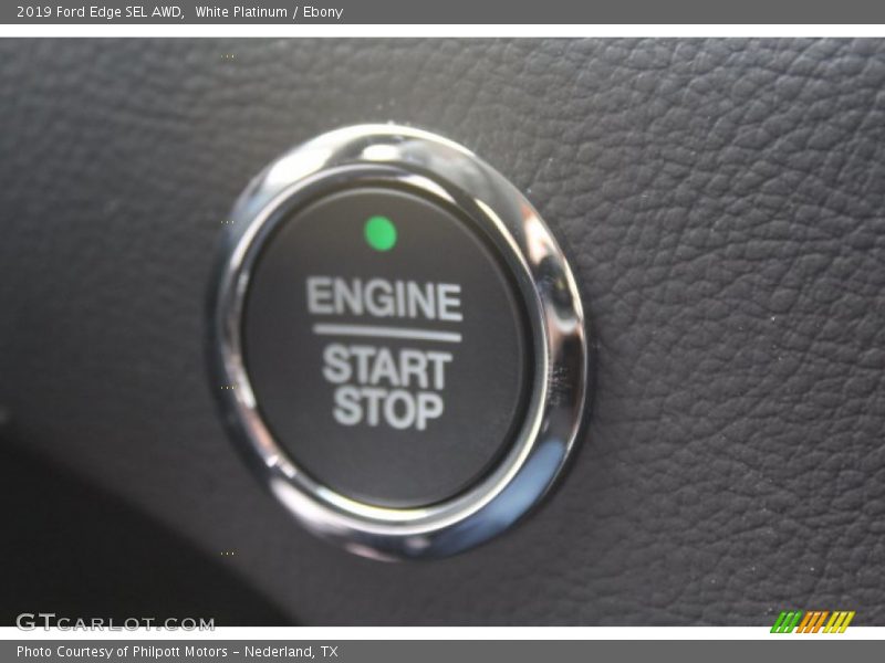 White Platinum / Ebony 2019 Ford Edge SEL AWD