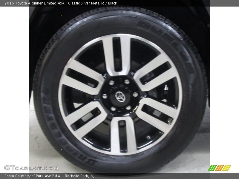 Classic Silver Metallic / Black 2016 Toyota 4Runner Limited 4x4