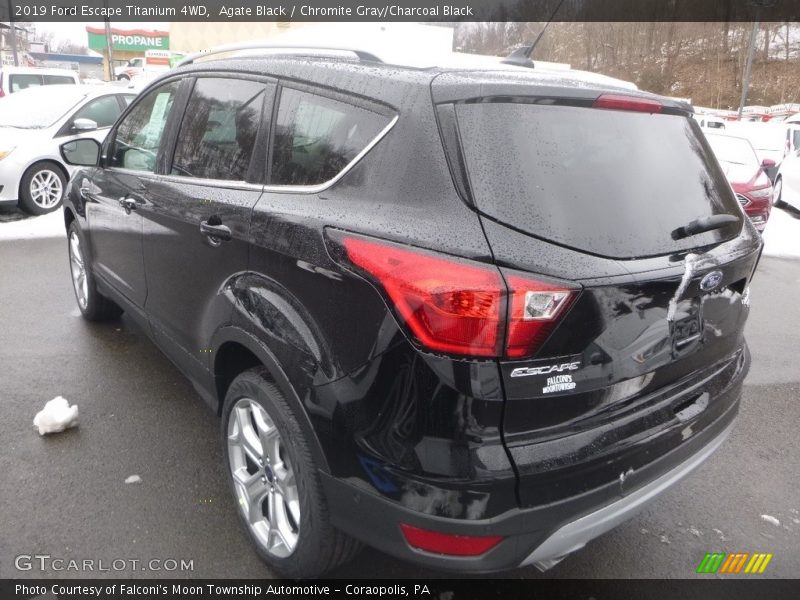 Agate Black / Chromite Gray/Charcoal Black 2019 Ford Escape Titanium 4WD