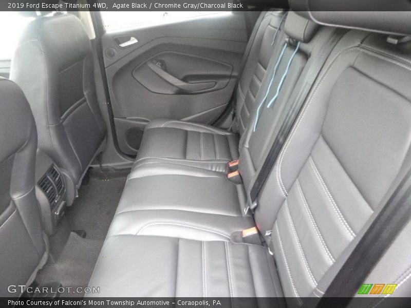 Agate Black / Chromite Gray/Charcoal Black 2019 Ford Escape Titanium 4WD
