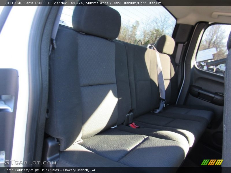 Summit White / Dark Titanium/Light Titanium 2011 GMC Sierra 1500 SLE Extended Cab 4x4
